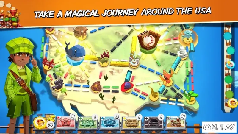 Ticket to Ride: First Journey screenshot 1