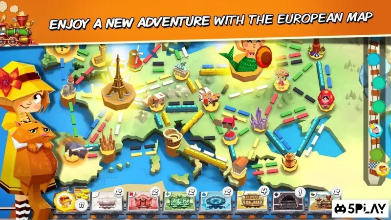 Ticket to Ride: First Journey screenshot 2