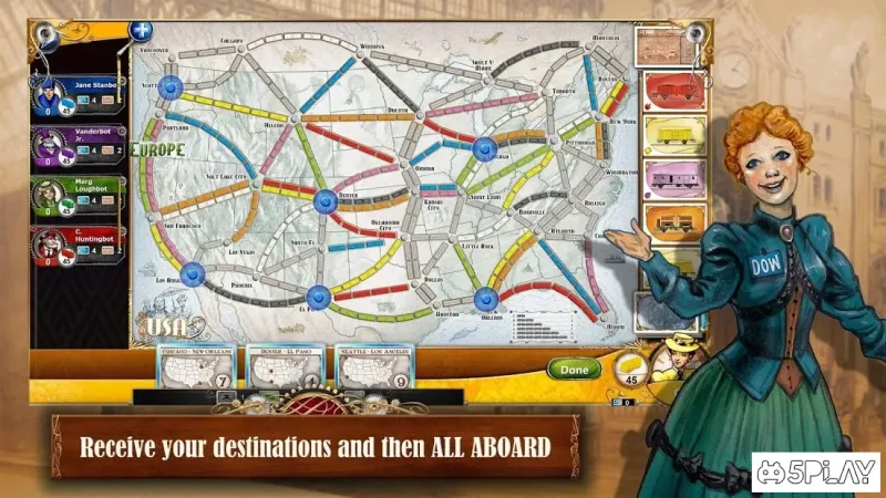 Ticket to Ride screenshot 2