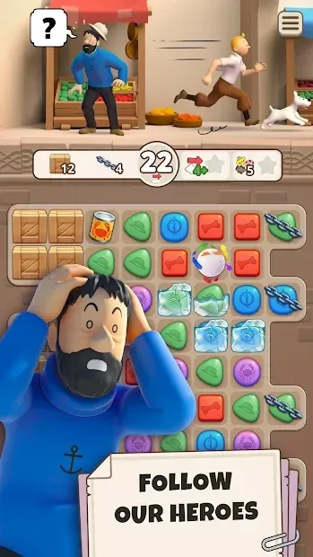 Tintin Match 1.12.2 screenshot 3