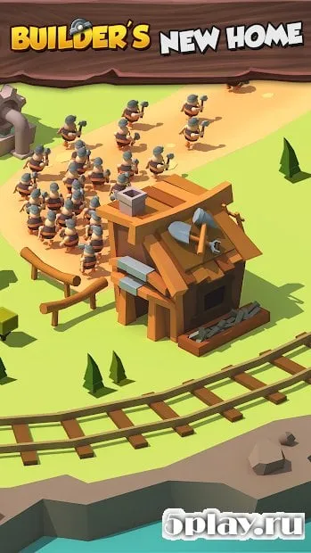 Tiny Builders - Idle Clicker screenshot 1