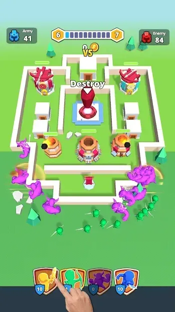 Tiny Clash 1.0 screenshot 4