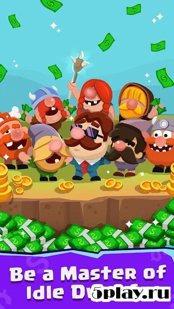 Tiny Dwarfs - Idle Tycoons screenshot 1