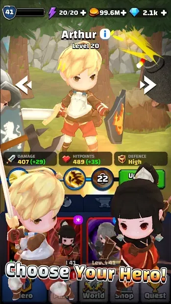 Tiny Fantasy: Epic Action Adventure RPG game 0.75 screenshot 3