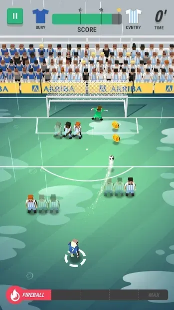 Tiny Striker: World Football screenshot 4