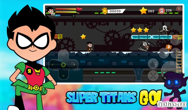 Titans Go Adventure World screenshot 2