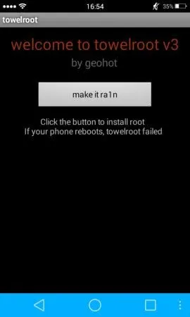 Towelroot screenshot 3