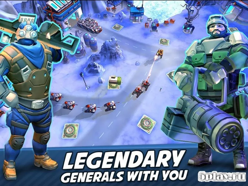 Tower Defense Generals TD screenshot 1