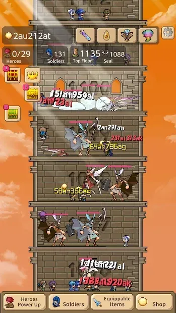 Tower of Hero screenshot 2