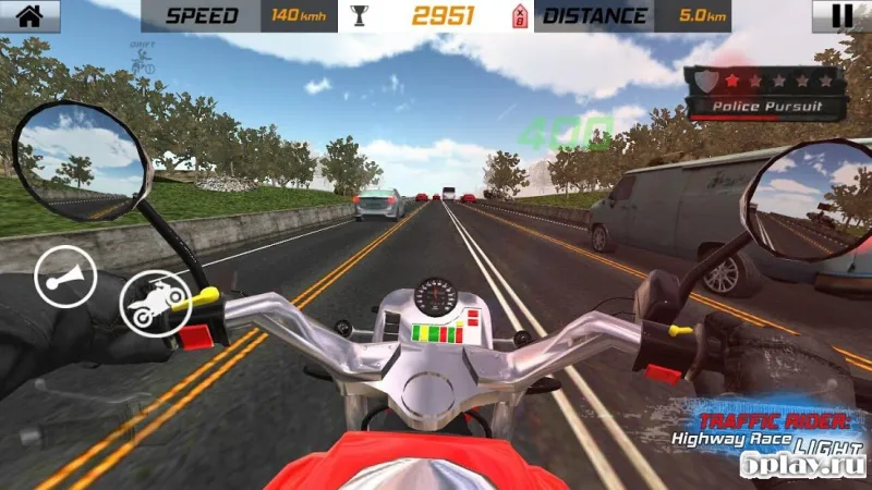 Traffic Rider: Highway Race Light screenshot 4