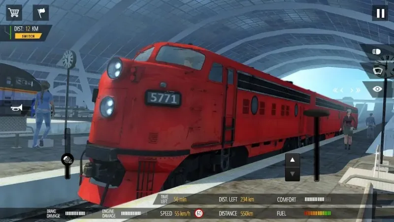 Train Simulator PRO 2018 1.5 screenshot 2