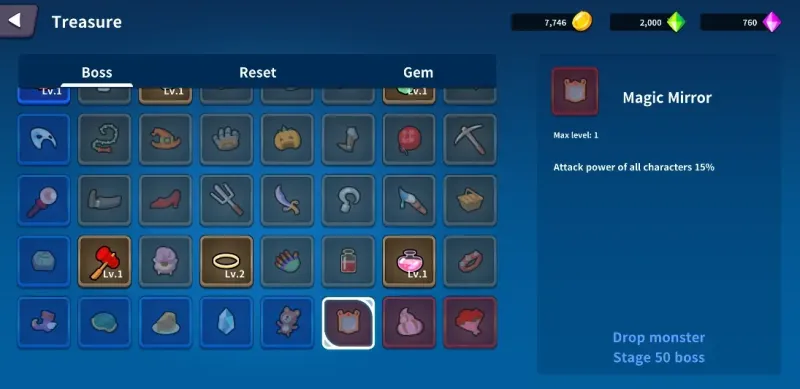 Treasure Hunter: Find the Legendary - Idle RPG 1.0.46 screenshot 2