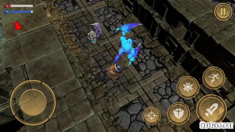 Treasure Hunter: сокровища подземелий и драконов 1.1 screenshot 1