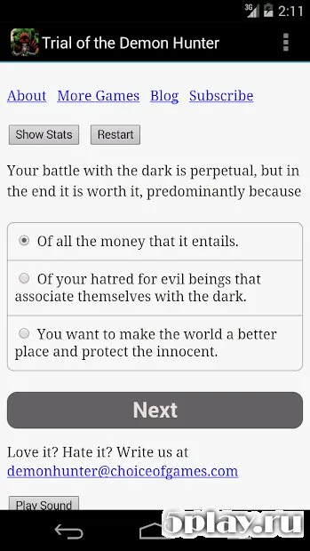 Trial of the Demon Hunter screenshot 2