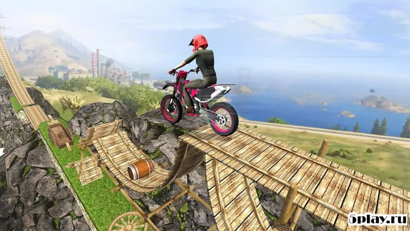 Tricky Bike Trail Stunt screenshot 2