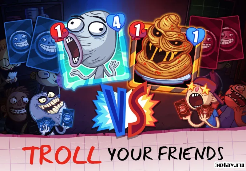 Troll Face Card Quest screenshot 3