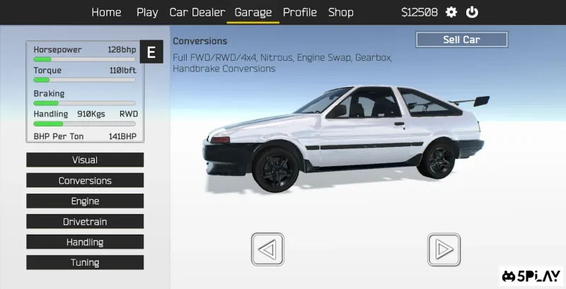 Tuner Z - Car Tuning and Racing Simulator 0.9.6.4.6 screenshot 2