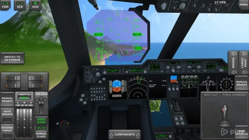Turboprop Flight Simulator 3D screenshot 2