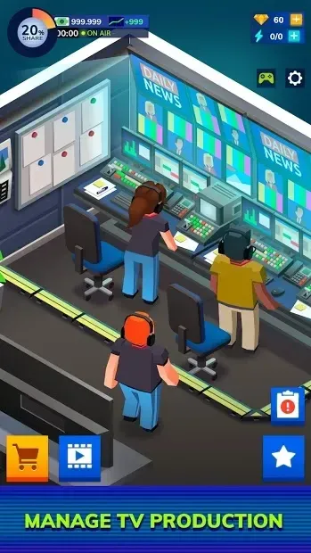 TV Empire Tycoon - Idle Management Game 1.11 screenshot 4