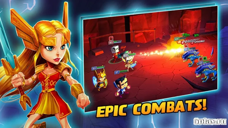 Unepic Heroes: Summoners' Guild Strategy RPG 200 screenshot 1