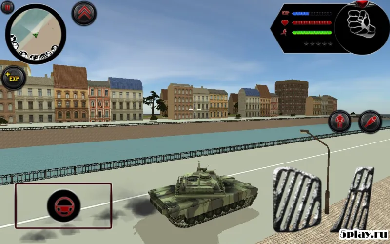 Urban War Robot Tank screenshot 1