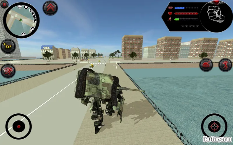 Urban War Robot Tank screenshot 4