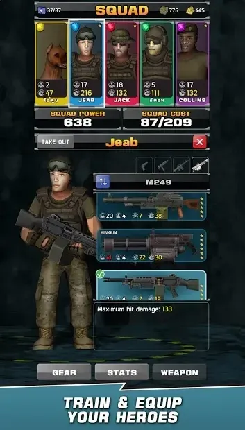 VDV MATCH 3 RPG: ZOMBIES! 1.7.008 screenshot 2