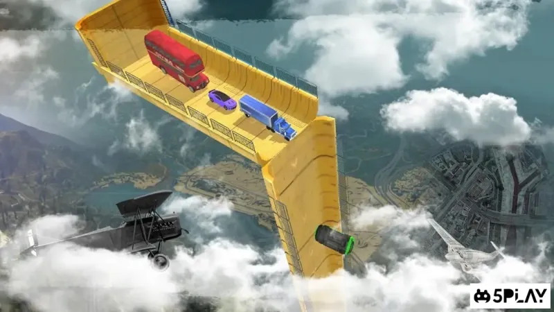 Vertical Ramp Impossible 3D screenshot 1