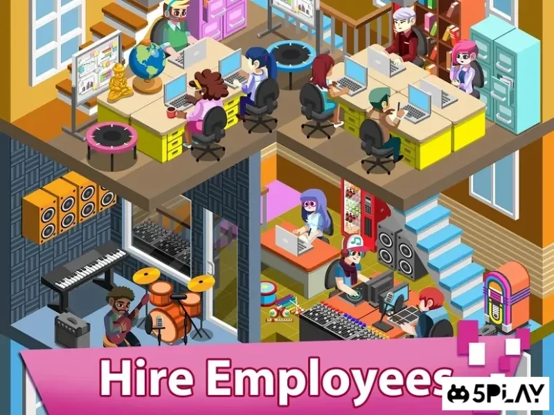 Video Game Tycoon - Idle Clicker & Tap Inc Game 2.8.7 screenshot 1