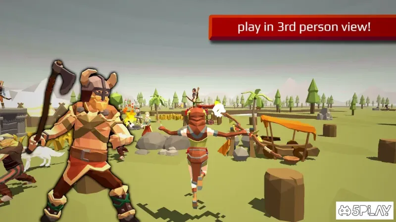 Viking Village RTS screenshot 1