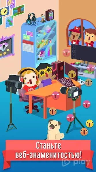 Vlogger Go Viral - Clicker screenshot 3