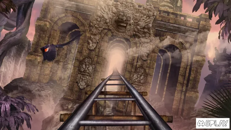 VR Temple Roller Coaster for Cardboard VR 1.6.8 screenshot 2