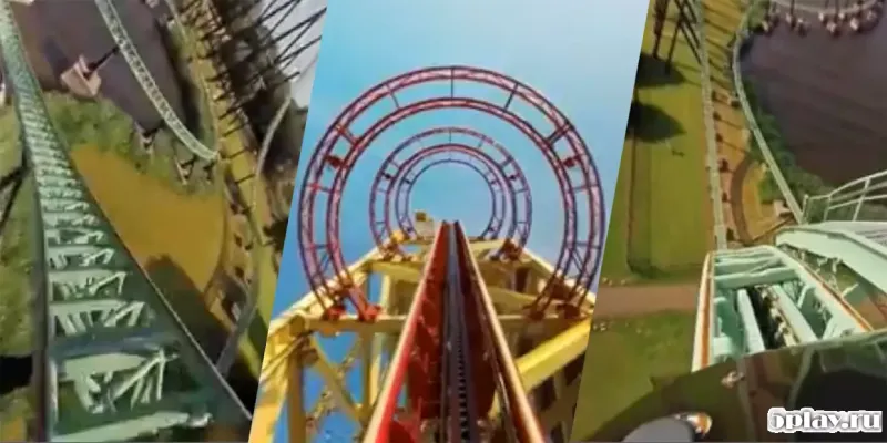 VR Thrills: Roller Coaster 360 (Google Cardboard) screenshot 1