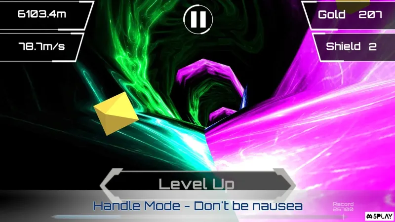 VR Tunnel Race Free screenshot 3