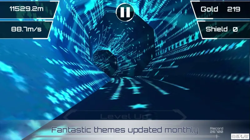 VR Tunnel Race Free screenshot 4