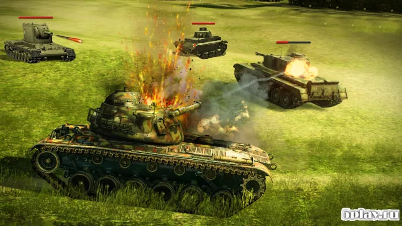 War of Tanks! Shooting Tank Battlefield screenshot 3