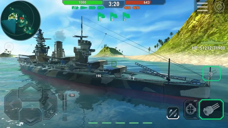 Warships Universe: Naval Battle screenshot 1