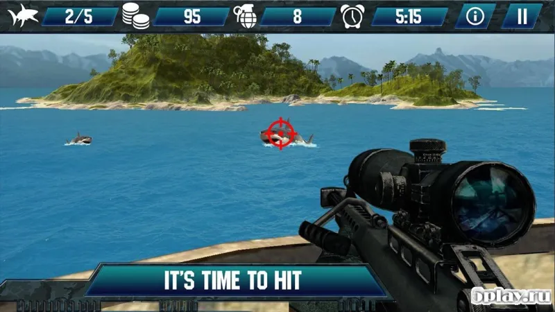 Whale Shark Sniper Hunter 3D screenshot 1