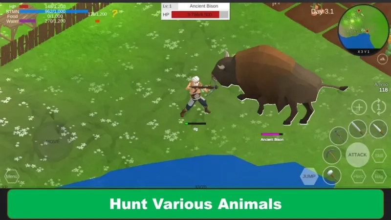 WildLand : Survive in the Wild 1.22 screenshot 2