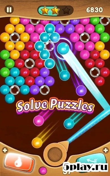 Wood Bubble Pop screenshot 1