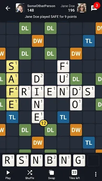 Wordfeud screenshot 4