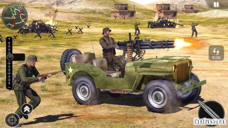 World War 2 Counter Shooter Battleground Survival screenshot 2