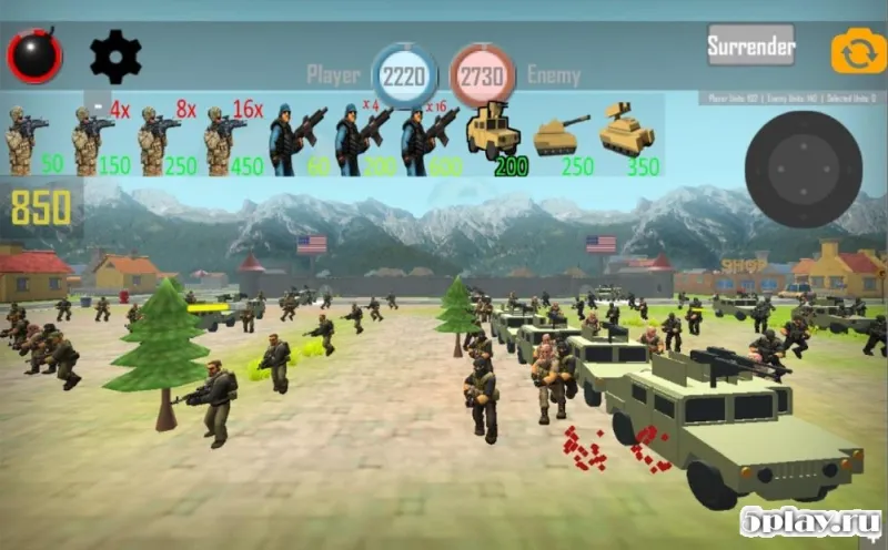 WW 3 боевые действия: стратегия в реальном времени 1.4 screenshot 3