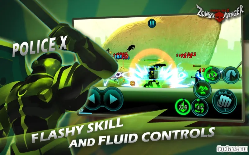 Zombie Avengers: (Dreamsky) Stickman War Z screenshot 3