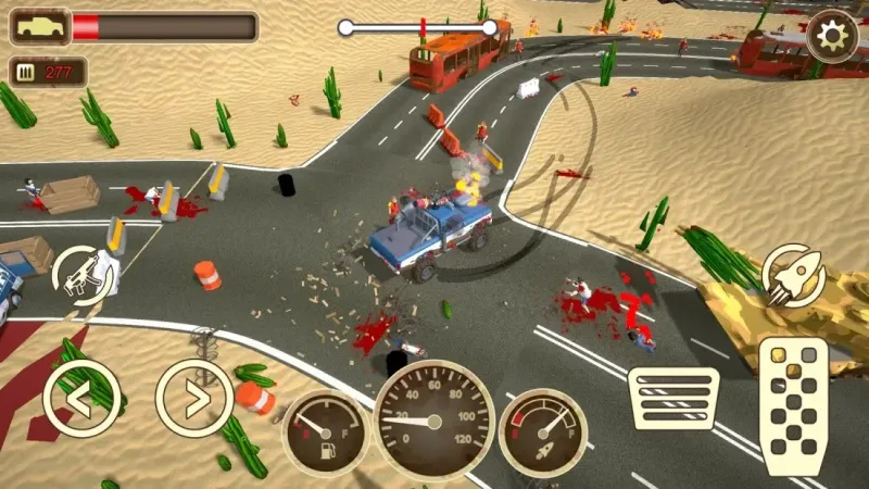 Zombie Crush Driver: Выживи в зомби апокалипсисе 0.4.2 screenshot 3