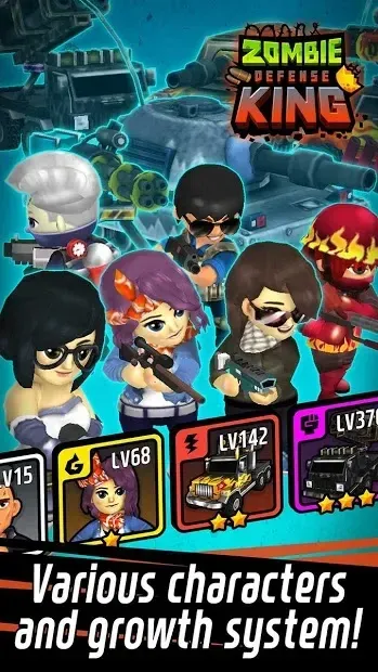 Zombie Defense King 1.2.0 screenshot 2