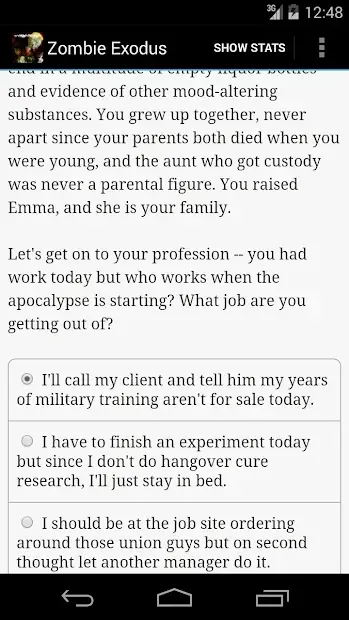 Zombie Exodus 4.0.4 screenshot 1