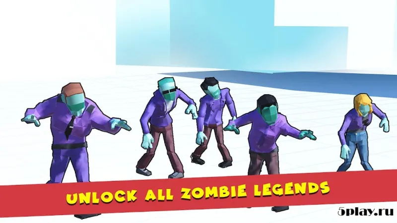 Zombie Hero: Battle Legends screenshot 1