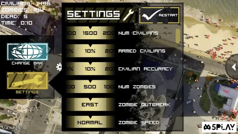 Zombie Outbreak Simulator 1.6.4 screenshot 4