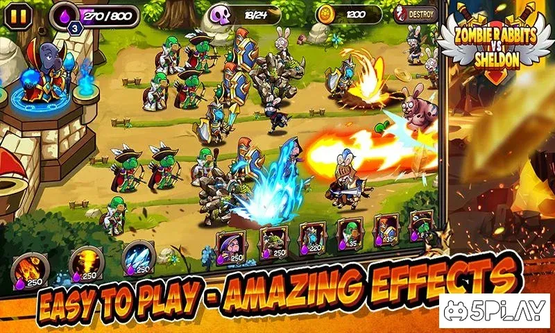 Zombie Rabbits vs Sheldon screenshot 2